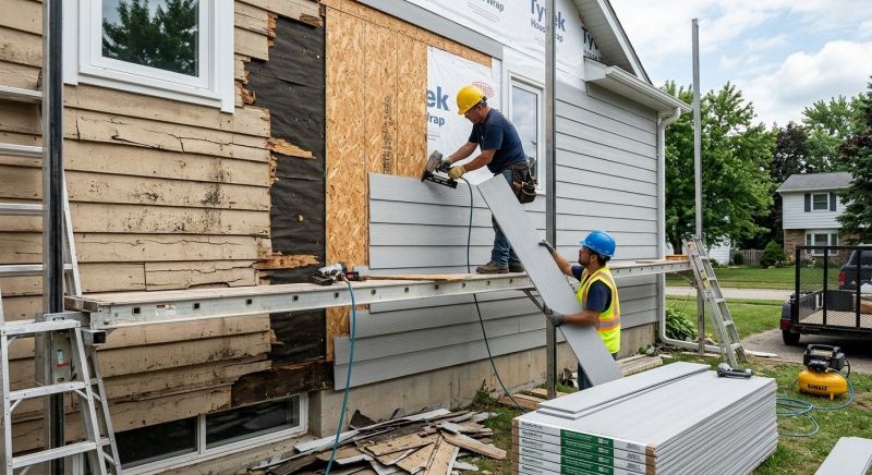 Cement Board Replacement