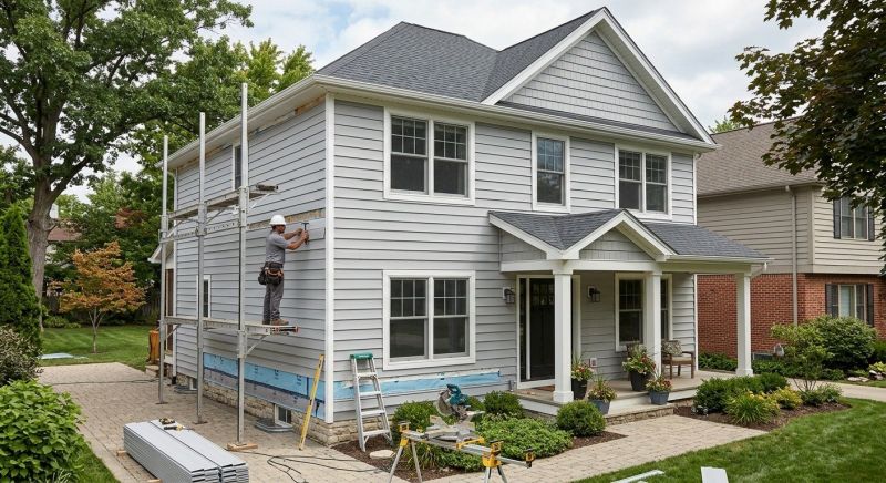 Dutch Lap Siding Installation