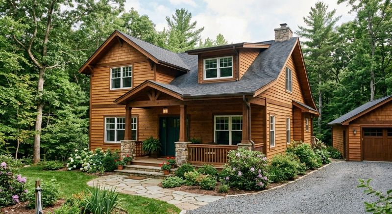 Wood Plank Siding Installation