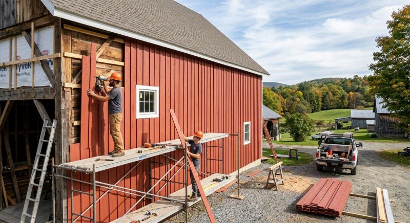 Barn Siding Installation in Jacksonville Beach, FL