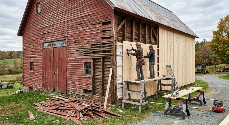Barn Siding Replacement in Saint Marys, GA