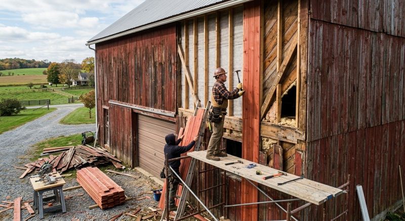 Barn Siding Replacement in Woodbine, GA