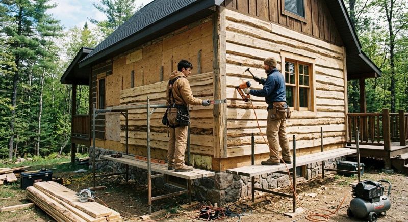 Cabin Siding Installation in Nassau County, FL