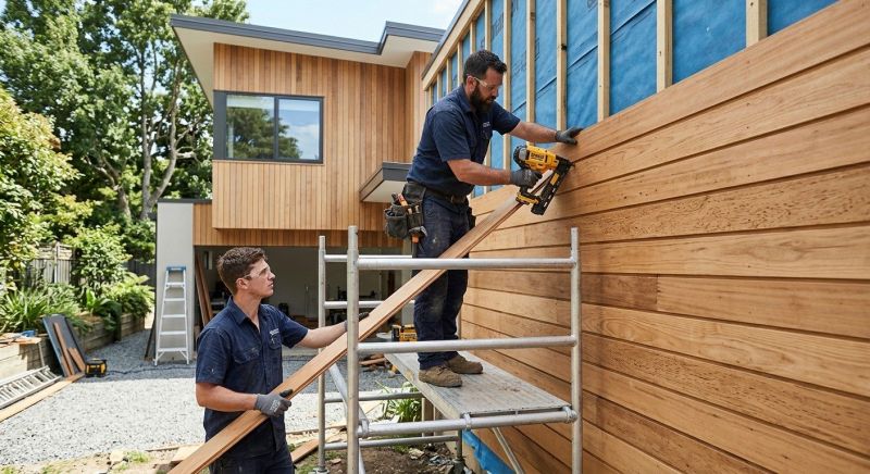 Cedar Cladding Installation in Nassau County, FL