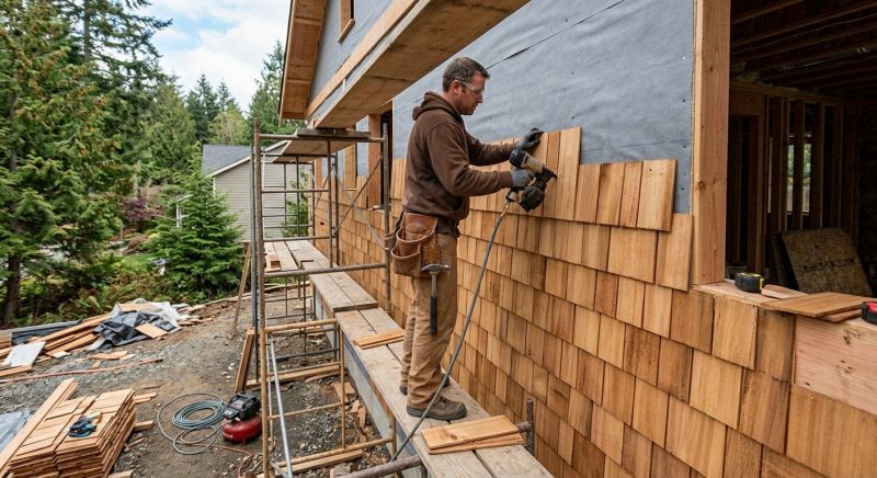 Cedar Siding Installation in Neptune Beach, FL