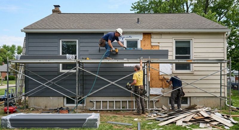 Cement Siding Replacement in Camden County, GA