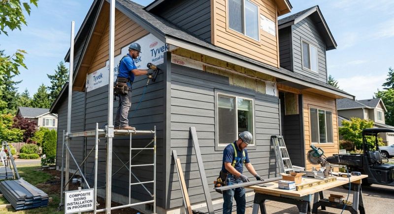 Composite Siding Installation in Callahan, FL
