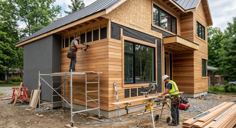 Faux Wood Siding Installation in Camden County, GA