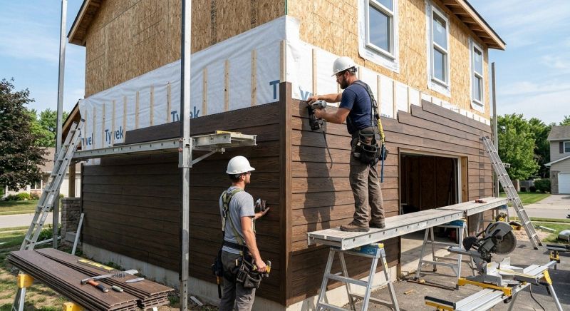Faux Wood Siding Installation in Saint Marys, GA