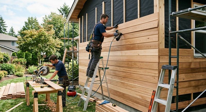 Hardwood Siding Installation in Callahan, FL