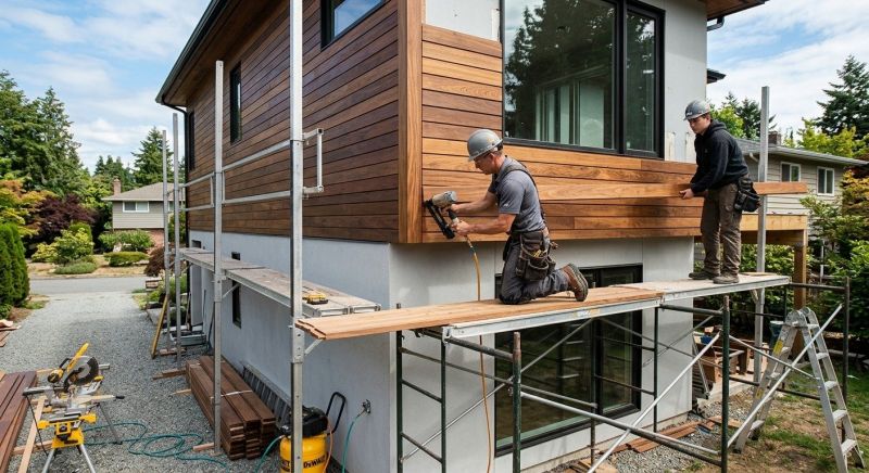 Hardwood Siding Installation in Woodbine, GA