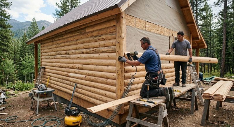 Log Siding Installation in Atlantic Beach, FL