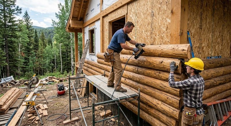 Log Siding Installation in Nassau County, FL