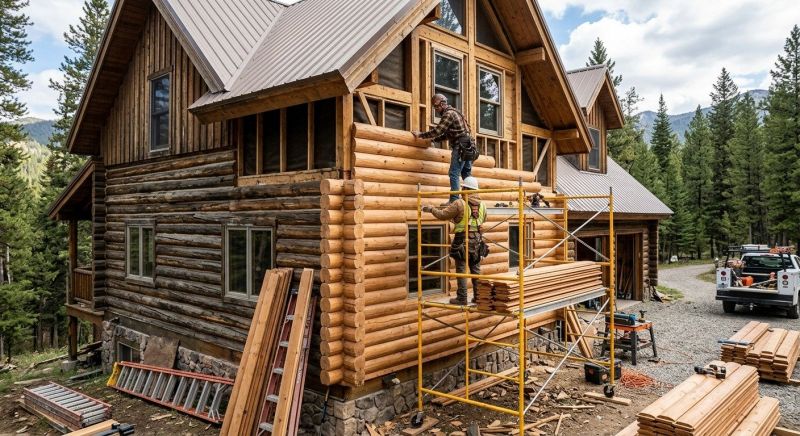 Log Siding Installation in Yulee, FL