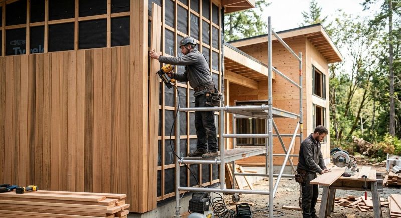 Wood Cladding Installation in Callahan, FL