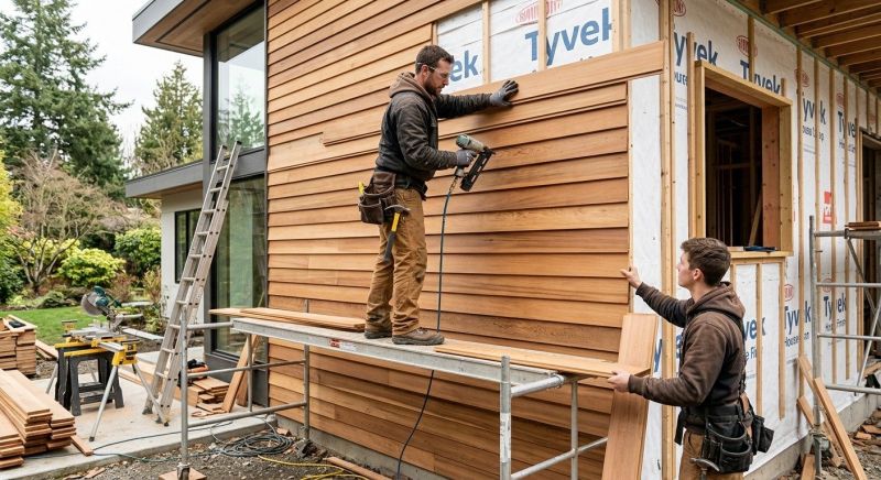 Wood Cladding Installation in Nassau County, FL