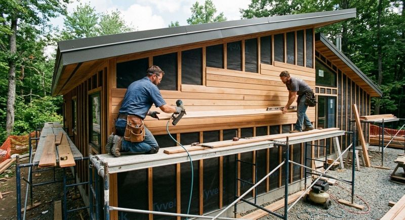 Wood Cladding Installation in Nassau County, FL