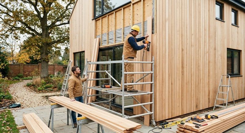 Wood Cladding Installation in Neptune Beach, FL