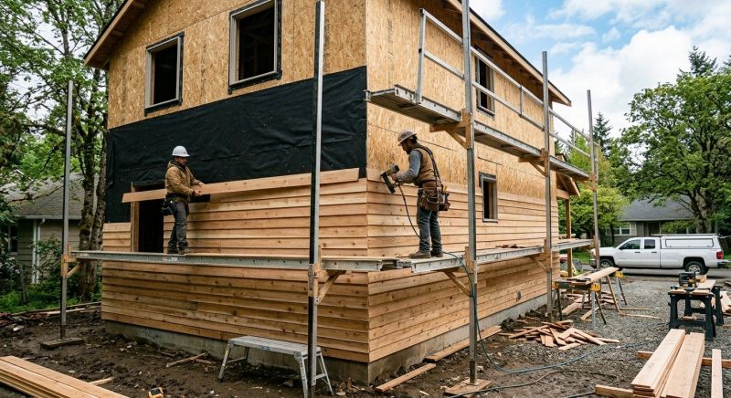 Wood Siding Installation in Kingsland, GA