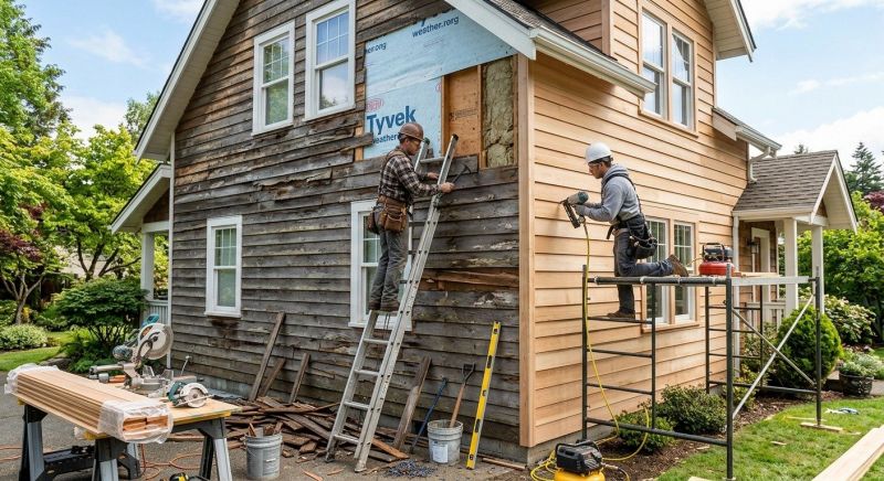 Wood Siding Replacement in Atlantic Beach, FL